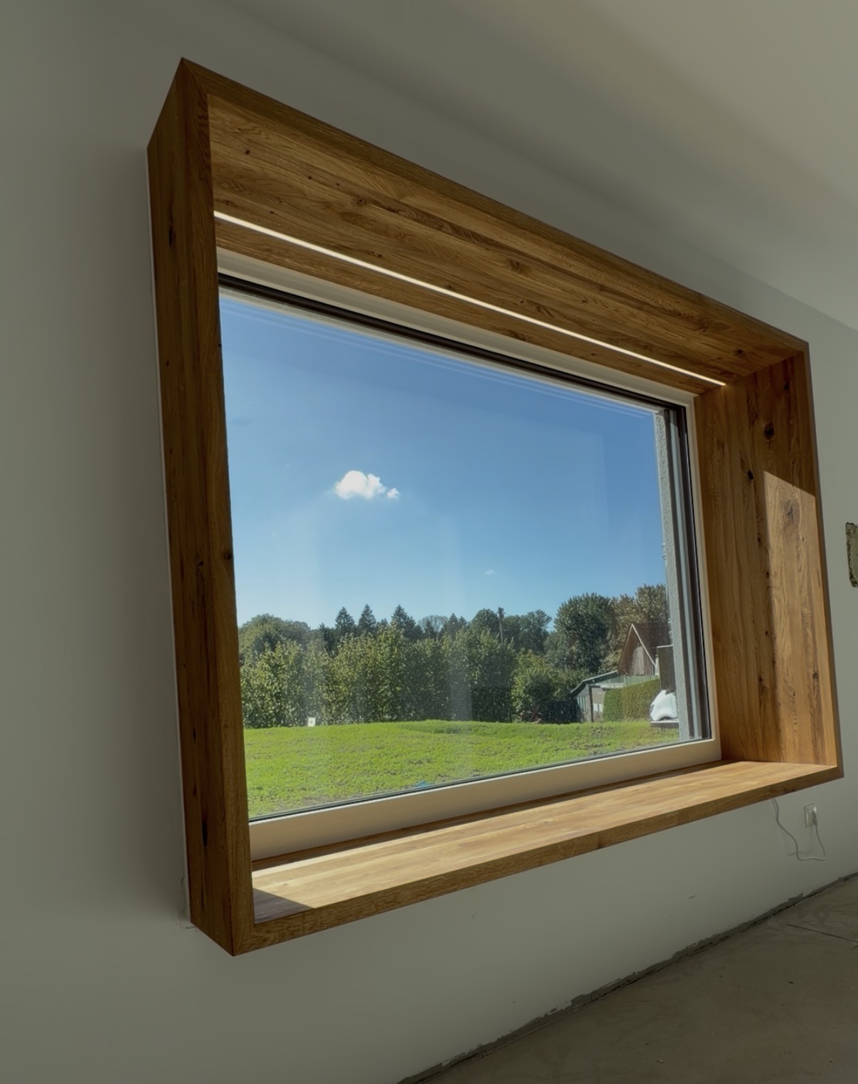 Sitzfenster aus Eiche Massiv – Bild 2